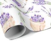 Lavender Bouquet Cadeaupapier (Rol Hoek)