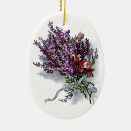  Lavender Bouquet Ornament (Achterkant)