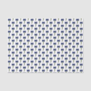 Lavender Bouquet Paarse Flower Floral Print Tissuepapier