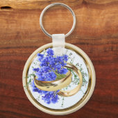 Lavender Bouquets gouring Sleutelhanger (Voorkant)