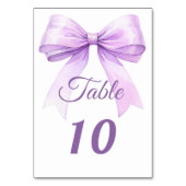 Lavender bow kaart (Achterkant)