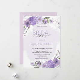 Lavender Bridal Shower Uitnodiging
