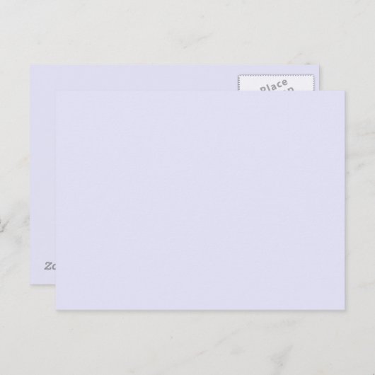 Lavender Briefkaart (Voorkant / Achterkant)
