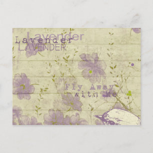 Lavender Briefkaart