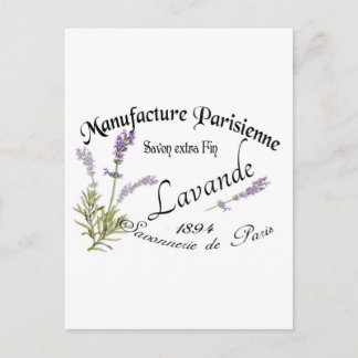  lavender briefkaart