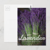 Lavender Bunch Briefkaart (Voorkant / Achterkant)