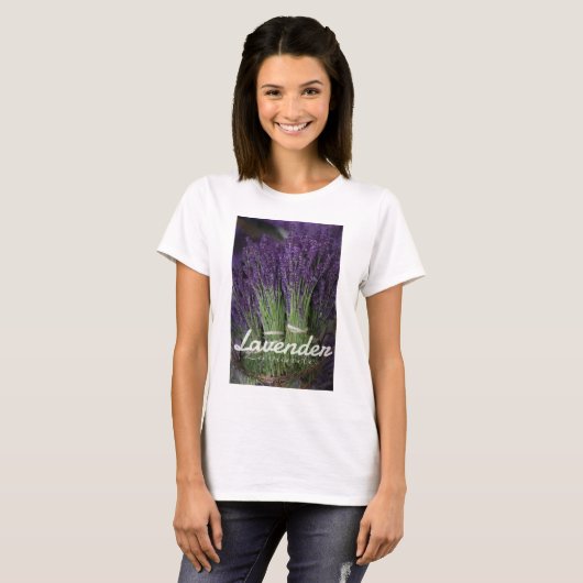 Lavender Bunch T-shirt (Voorkant volledig)