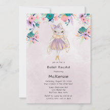 Lavender Bunny Rabbit Ballerina Ballet Overweging