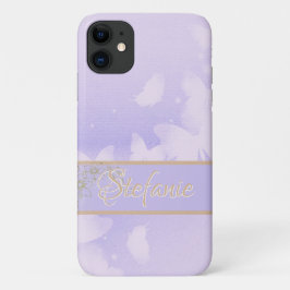 Lavender Butterflies Case-Mate iPhone Case