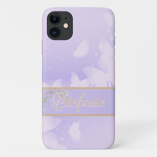 Lavender Butterflies Case-Mate iPhone Case (Achterkant)