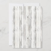 Lavender Butterfly Dreams Faux Wood Birthday Kaart (Achterkant)