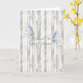 Lavender Butterfly Dreams Kaart (Gele Bloem)