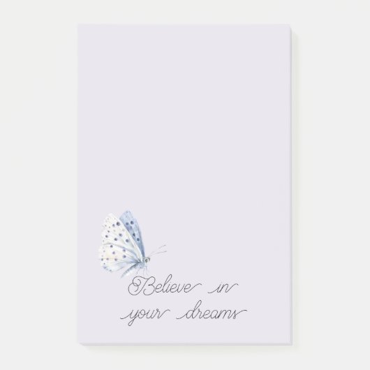 Lavender Butterfly Dreams Post-it® Notes (Voorkant)