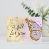 lavender butterfly gift (Staand voorkant)