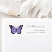 lavender butterfly label (Insitu)