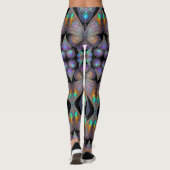 Lavender Butterfly Leggings (Achterkant)