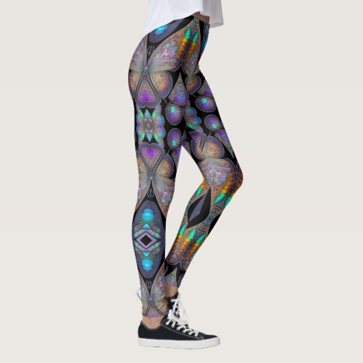 Lavender Butterfly Leggings (Rechts)