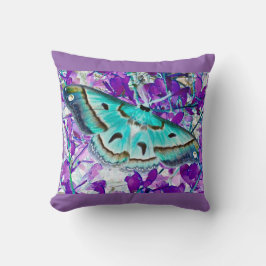 Lavender Butterfly Pillow Kussen