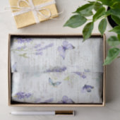 Lavender Butterfly Tissuepapier (Geschenk)