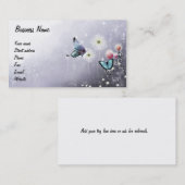 Lavender Butterfly Visitekaartje (Voorkant / Achterkant)