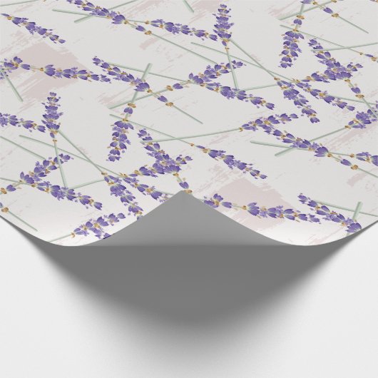 Lavender Cadeaupapier (Hoek)