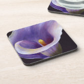 Lavender Calla Lily Drankjes Onderzetter (Linkerzijde)