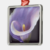 Lavender Calla Lily Metalen Ornament (Links)