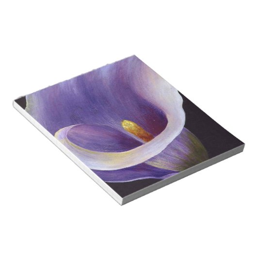 Lavender Calla Lily Notitieblok (Schuin)