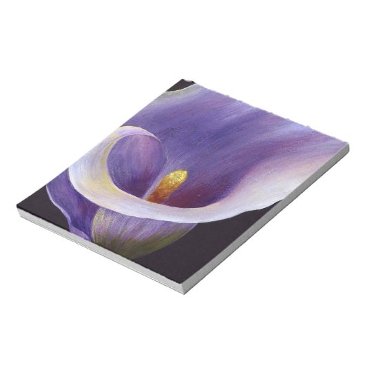 Lavender Calla Lily Notitieblok (Linkerzijde)