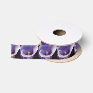 Lavender Calla Lily Satijnen Lint