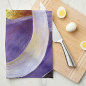 Lavender Calla Lily Theedoek (Quarter Fold)