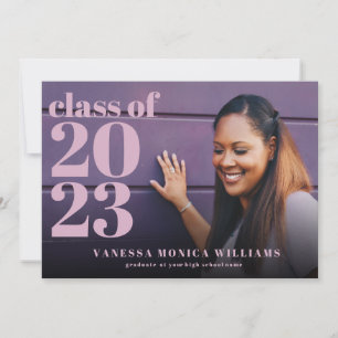 Lavender class 2022 Fotoaankondiging Afstuderen Aankondiging