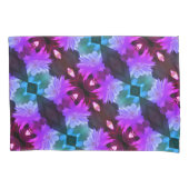 Lavender Clematis-bloem in de trallis Kussensloop (Voorkant)