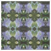 Lavender Clematis-bloem in de trallis Stof (Swatch)