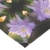 Lavender Clematis-bloem in Trellis Abstract Korte Tafelloper (Hoek)