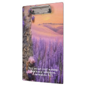 Lavender Clipboard Lamentations 3:23 Klembord (Links)
