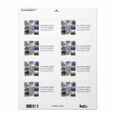 Lavender Collage door ProvenceProvence Etiket (Full Sheet)