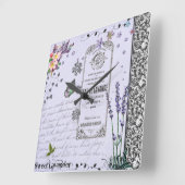  lavender Collage klok (Hoek)