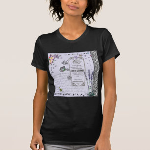  lavender Collage T-shirt