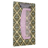 Lavender Comb over Chocolate Background Klembord (Rechts)