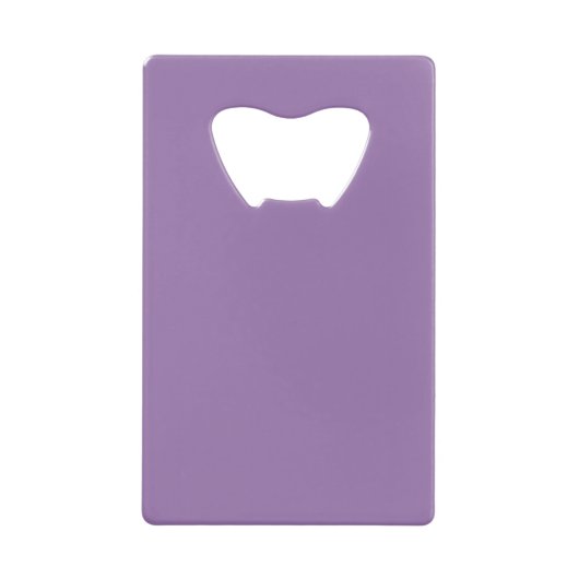 Lavender Creditkaart Flessenopener (Voorkant)