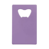 Lavender Creditkaart Flessenopener (Achterkant)