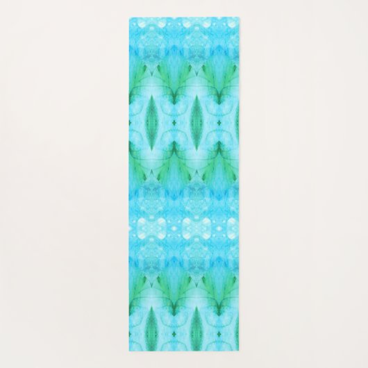 Lavender Crocus 2 x GL Ikat  Yogamat (Achterkant)