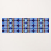 Lavender Crocus Ikat 5 Recoleta Yogamat (Achterkant (horizontaal))