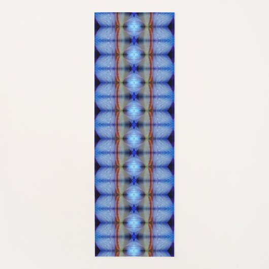 Lavender Crocus Ikat 5 Recoleta Yogamat (Voorkant)