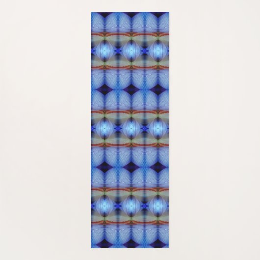 Lavender Crocus Ikat 5 Recoleta Yogamat (Achterkant)
