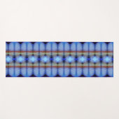 Lavender Crocus Ikat 5 Recoleta Yogamat (Voorkant (horizontaal))