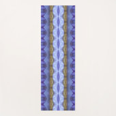 Lavender Crocus Ikat 6 Yogamat (Voorkant)