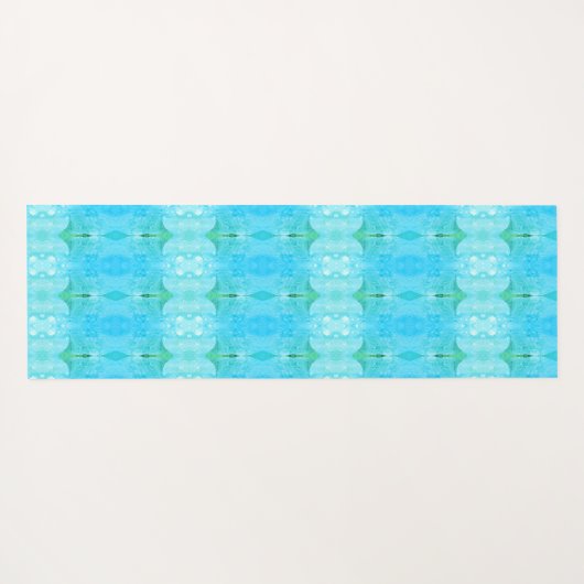 Lavender Crocus x GL 3 Ikat  Yogamat (Achterkant (horizontaal))