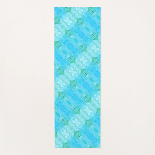 Lavender Crocus x GL 3 Ikat  Yogamat (Voorkant)